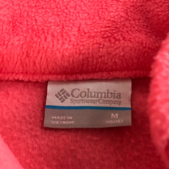Columbia Vibrant Pink Fleece Jacket - Picture 2 of 6